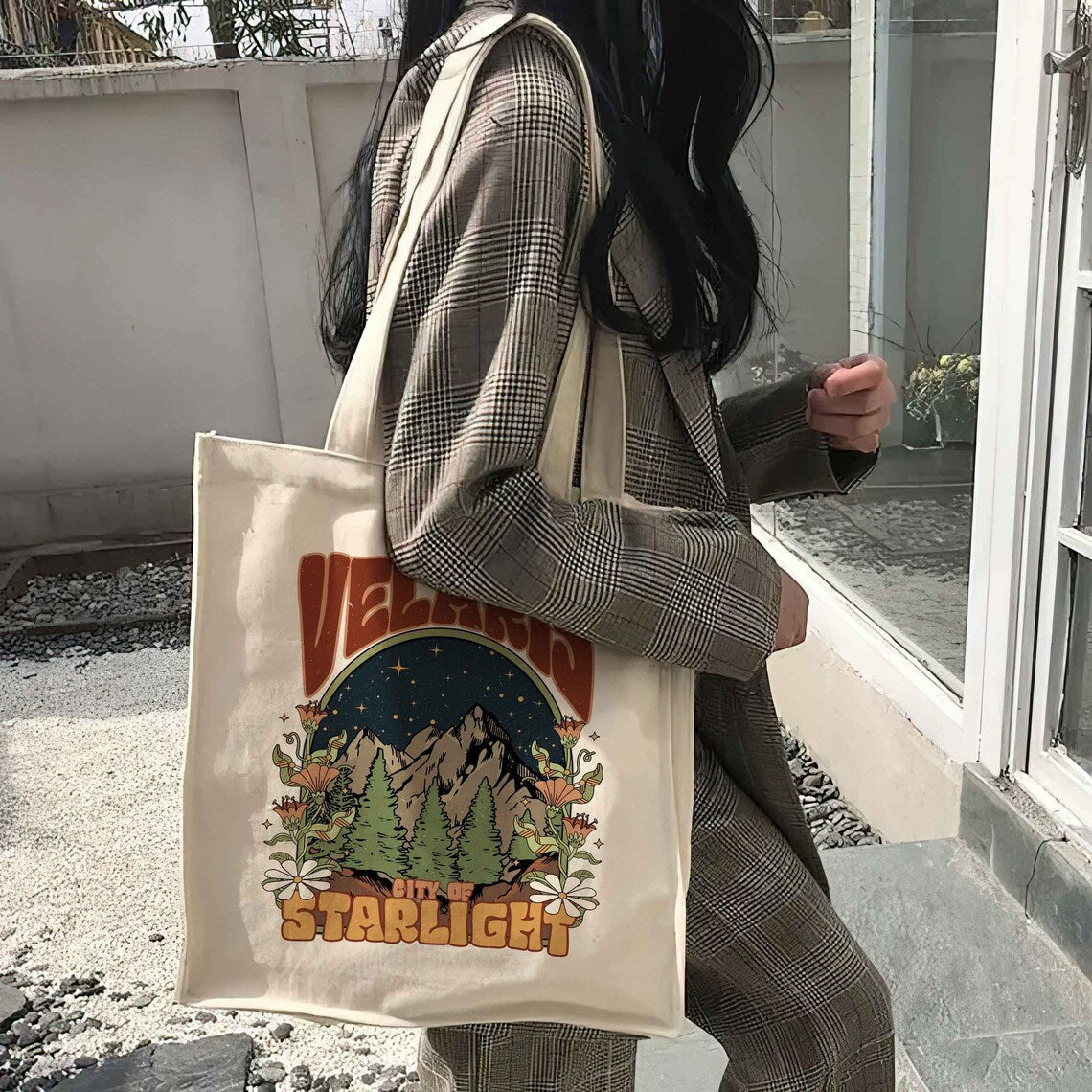 Velaris Tote Bag, Velaris City of Starlight Bag, the Night Court Bag, SJM Merch Bag, City of Starlight Sweater, ACOTAR Bag