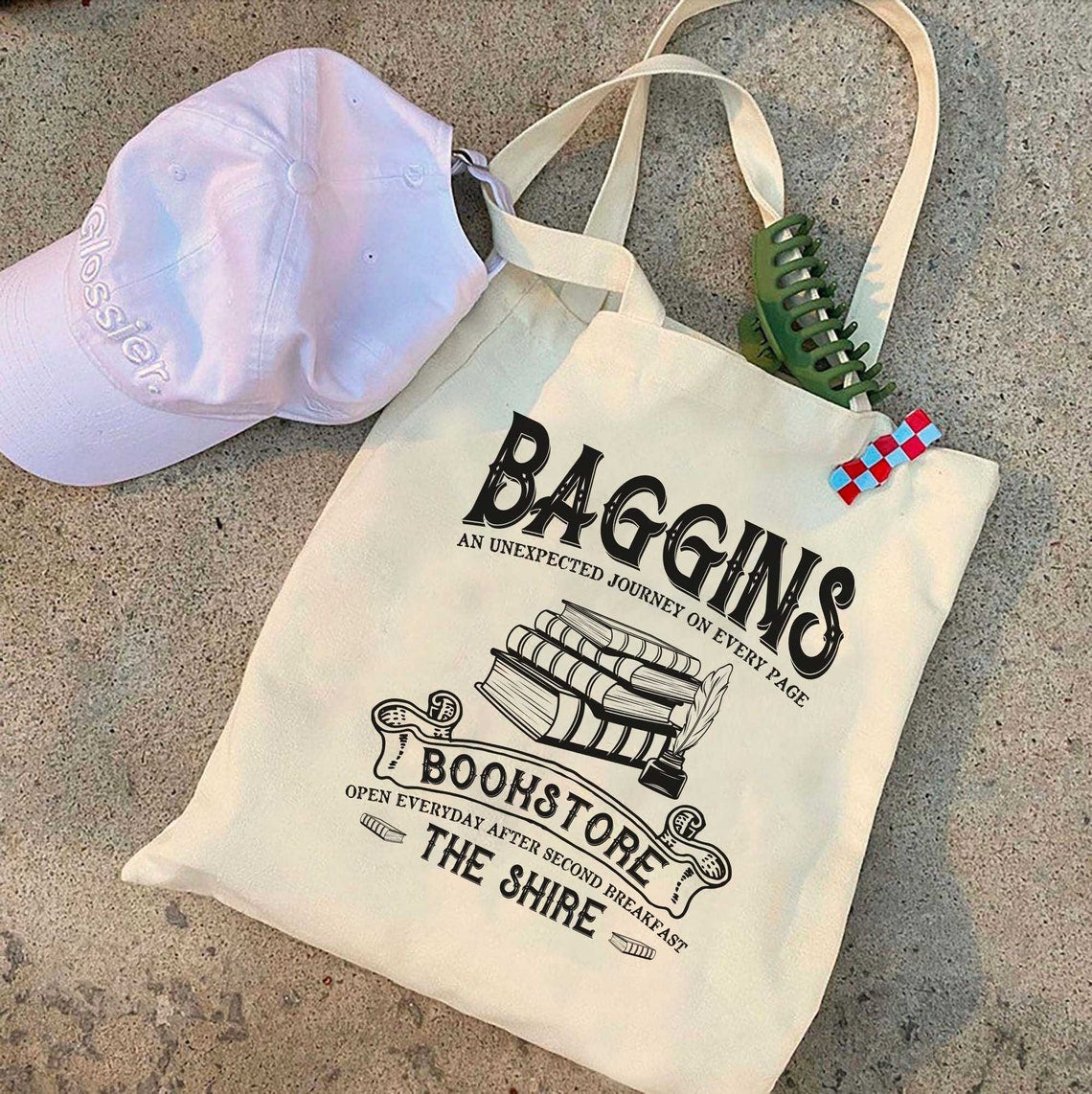 Baggins Bookstore Tote Bag