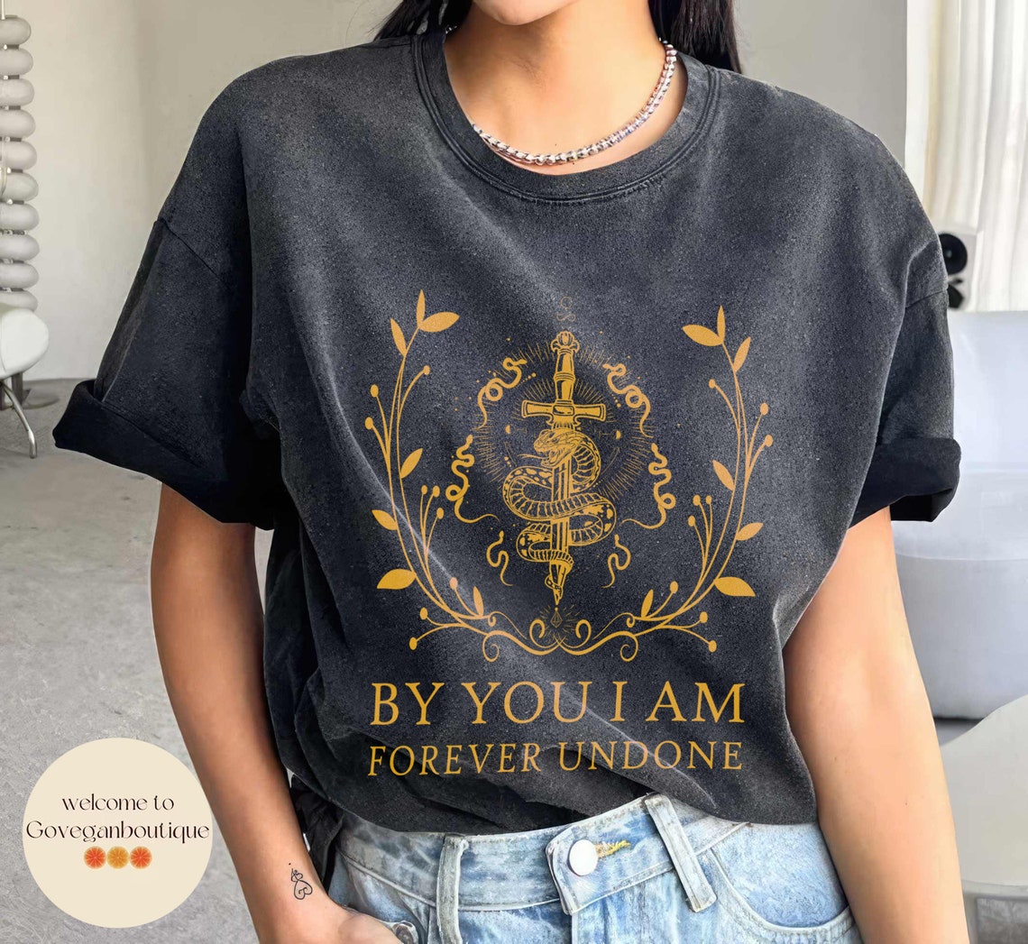 The Cruel Prince Quote Comfort Color Shirt, Black Elfhame Shirt, Holly Black Shirt