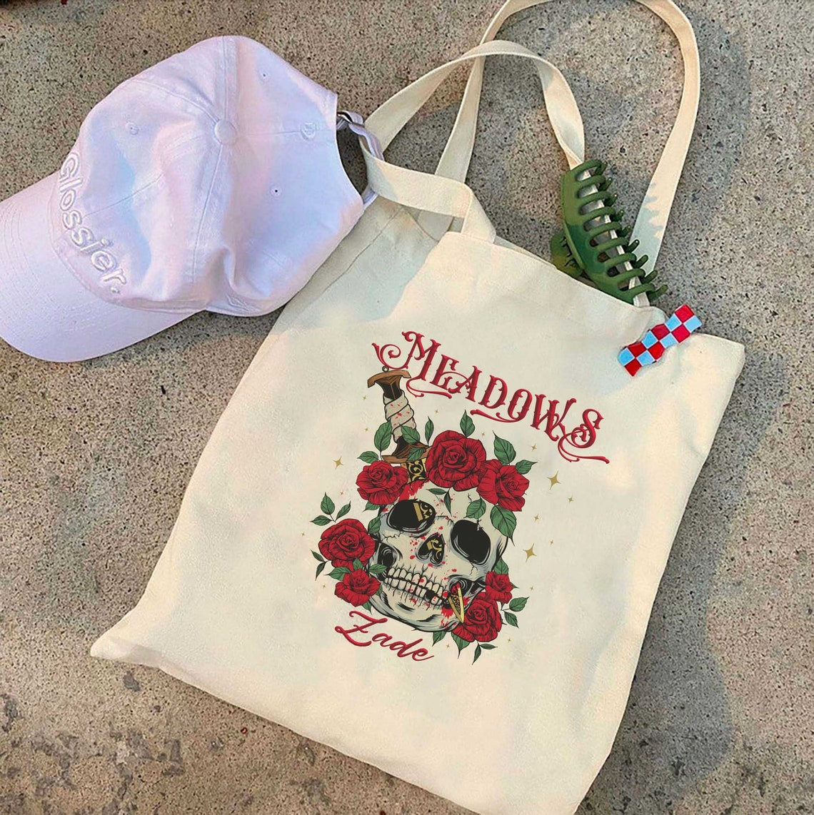 Zade Meadows Tote Bag, Haunting Adeline Merch, Bookish Merch, Hunting Adeline, Booktok Tote Bag, Dark Romance Gift, Bookish Tote Bag