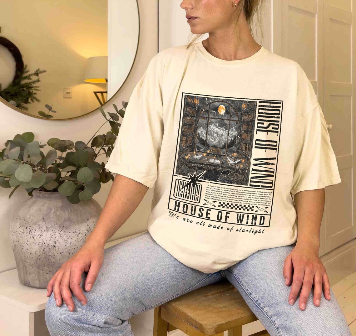 House of Wind Book Club Comfort Colors Shirt, ACOTAR Shirt, Sarah J. Maas