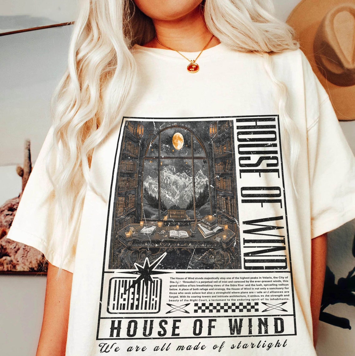House of Wind Book Club Comfort Colors Shirt, ACOTAR Shirt, Sarah J. Maas