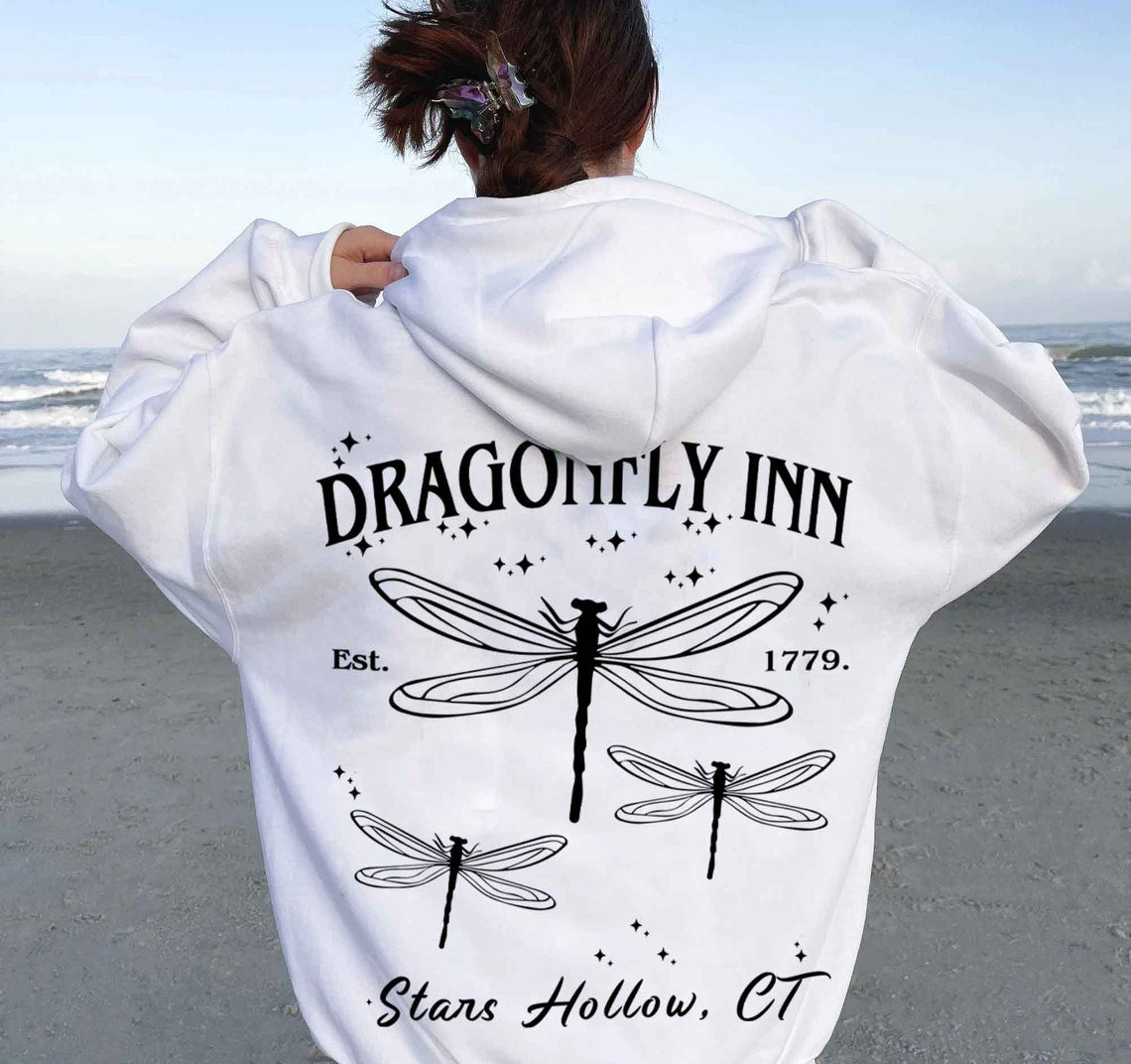 Dragonfly Inn Sweatshirt, Gilmoregirls Shirt, Dragonfly Shirt, Coffee Sweatshirt, Stars Hollow Sweatshirt, Gilmore Girl Sweatshirt