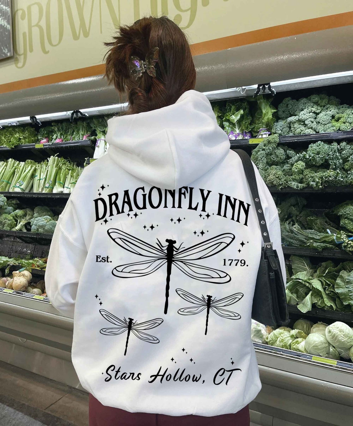 Dragonfly Inn Sweatshirt, Gilmoregirls Shirt, Dragonfly Shirt, Coffee Sweatshirt, Stars Hollow Sweatshirt, Gilmore Girl Sweatshirt