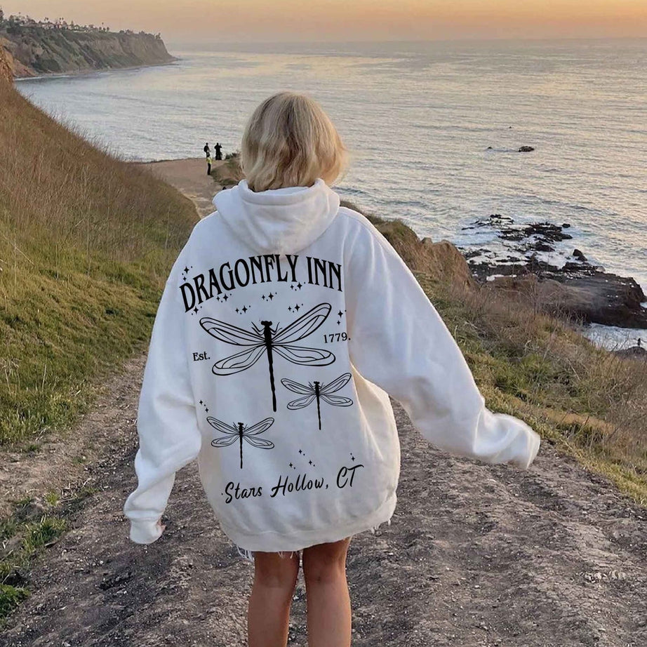 Dragonfly Inn Sweatshirt, Gilmoregirls Shirt, Dragonfly Shirt, Coffee Sweatshirt, Stars Hollow Sweatshirt, Gilmore Girl Sweatshirt