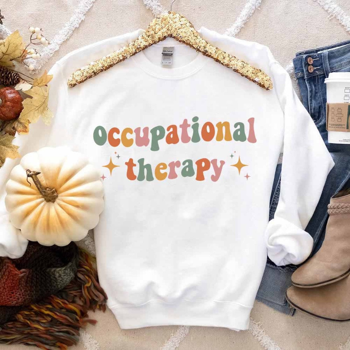 Occupational Therapy Sweatshirt, Occupational Therapist Shirt, OT Sweatshirt, Therapist Gift, Therapy Tee, OT Gift, OT Assistant Hoodie