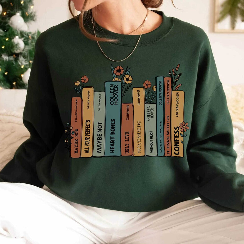 Colleen Hoover Sweatshirt, Colleen Hoover, COHO, Verity, It Ends With Us, Book Shirt