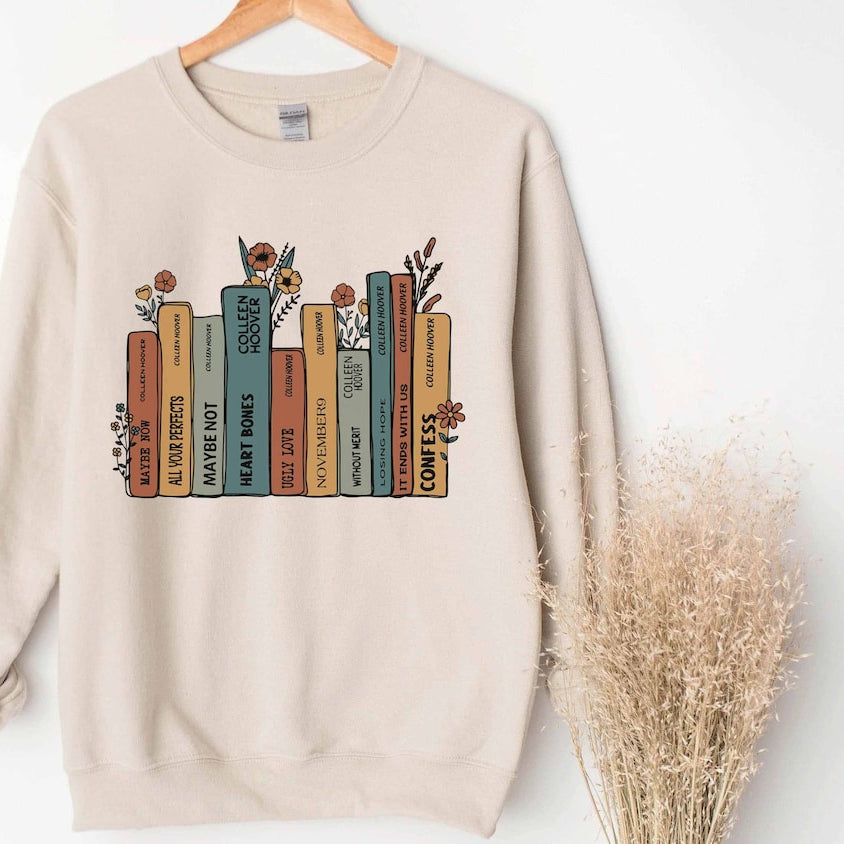 Colleen Hoover Sweatshirt, Colleen Hoover, COHO, Verity, It Ends With Us, Book Shirt