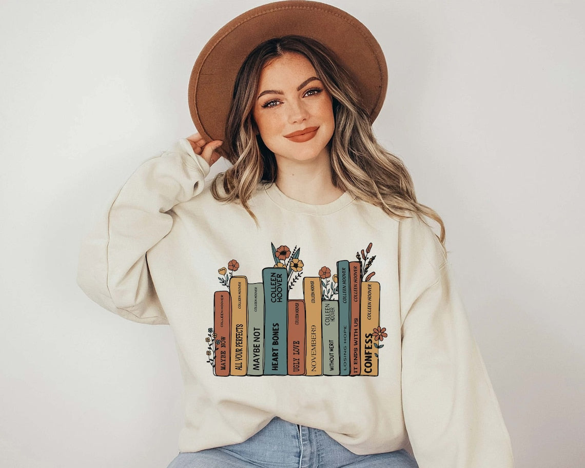 Colleen Hoover Sweatshirt, Colleen Hoover, COHO, Verity, It Ends With Us, Book Shirt