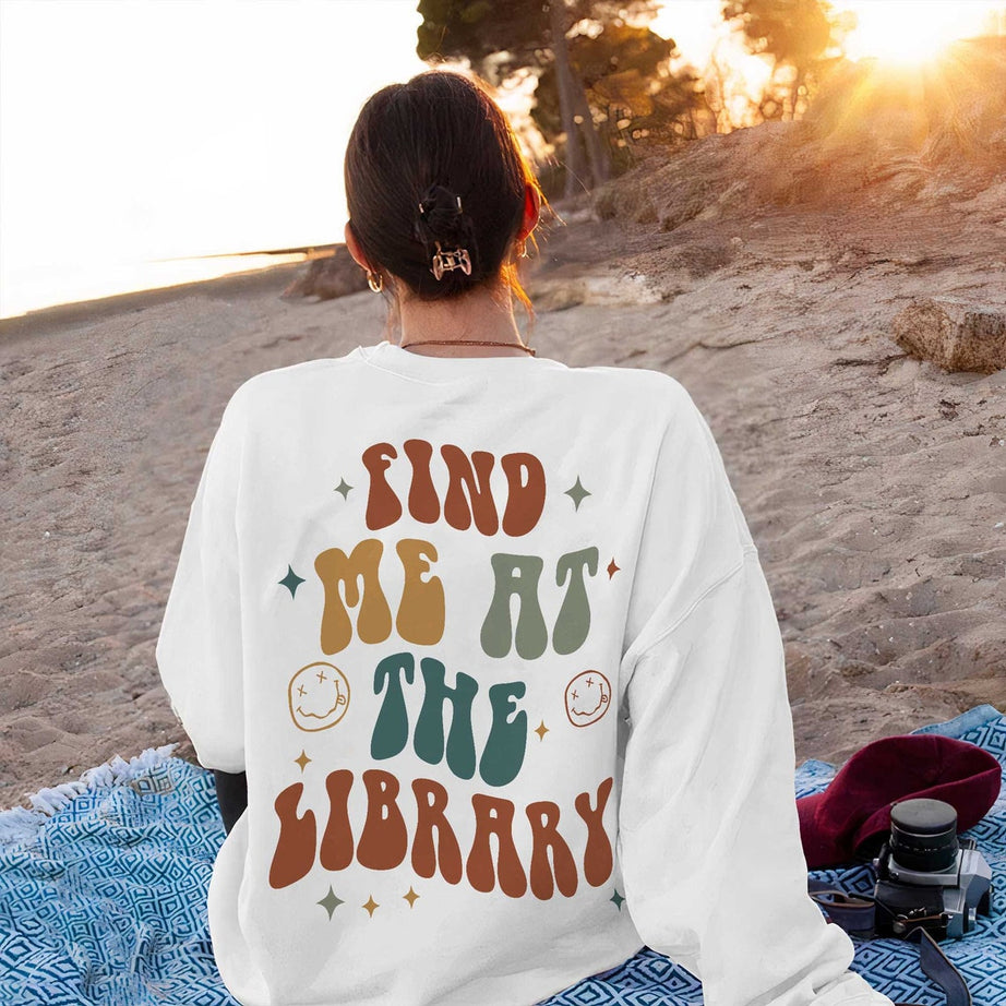 Library Shirt, Librarian Sweatshirt, Funny Librarian Shirt, Book Lover Librarian Gift Library Sweatshirt, School Librarian Gift Book Nerd
