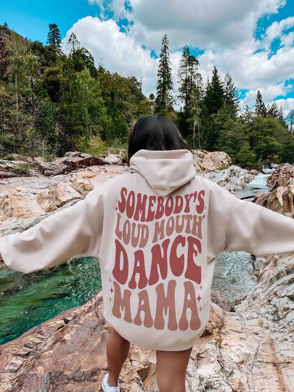 Somebodys Loud Mouth Dance Mama Sweatshirt, Dance Mom, Cozy Shirt, Dance Sweatshirt, Dance Life, Dance Mom Gift, Dance Mom Hoodie