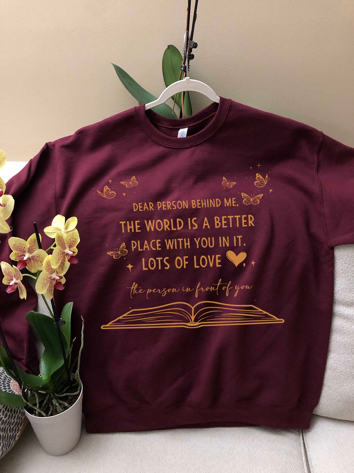 Dear Person Behind Me Sweatshirt, Person Behind Me Shirt, Trendy Sweatshirt, Mental Health Sweatshirt, Inspirational Hoody, Jesus Hoodie