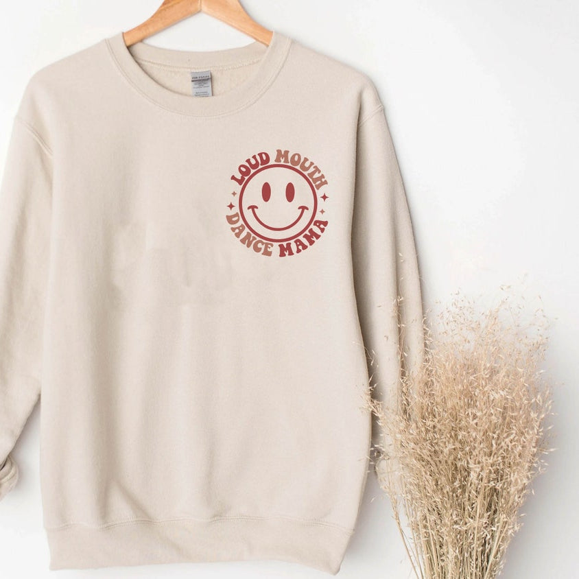 Somebodys Loud Mouth Dance Mama Sweatshirt, Dance Mom, Cozy Shirt, Dance Sweatshirt, Dance Life, Dance Mom Gift, Dance Mom Hoodie