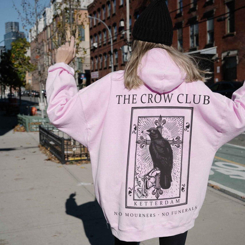 The Crow Club Sweatshirt, Six of Crows Shirt, No Mourners No Funerals Shirt, Ketterdam Crow Club Shirt, , Six of Crows, Student Gift