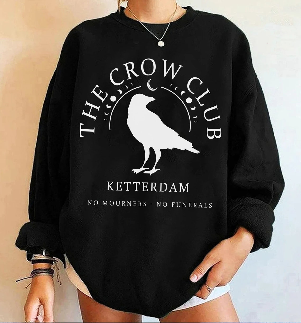 Ketterdam Crow Club Sweatshirt, Six of Crows Shirt, Student Gift, Gift for Student, Educational Tee, Secondary School, Crooked Kingdom