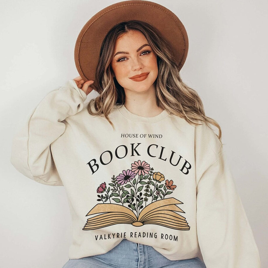 House of Wind Book Club Shirt, Acotar Sweatshirt, SJM Merch, Velaris Shirt, the Night Court Symbol, Acowar Acotar Merch