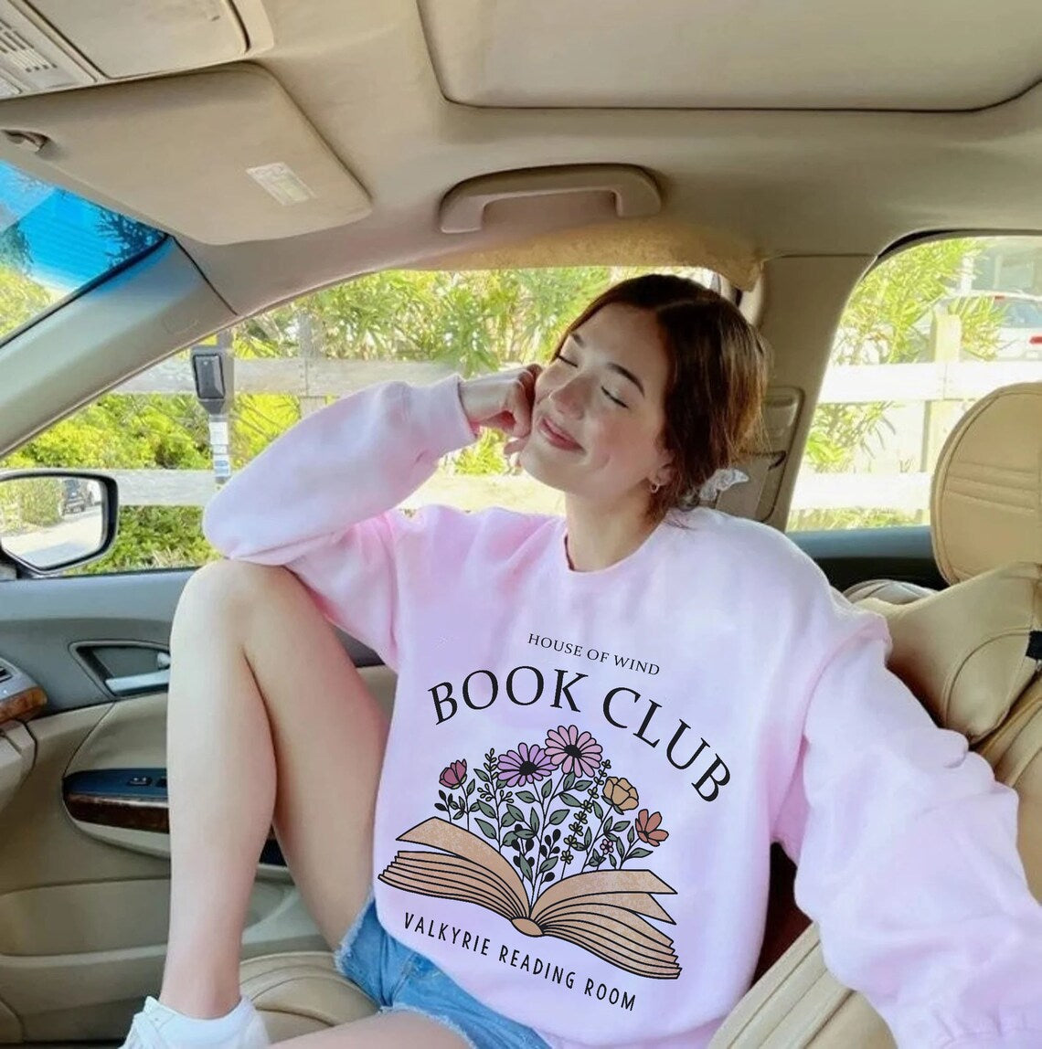 House of Wind Book Club Shirt, Acotar Sweatshirt, SJM Merch, Velaris Shirt, the Night Court Symbol, Acowar Acotar Merch