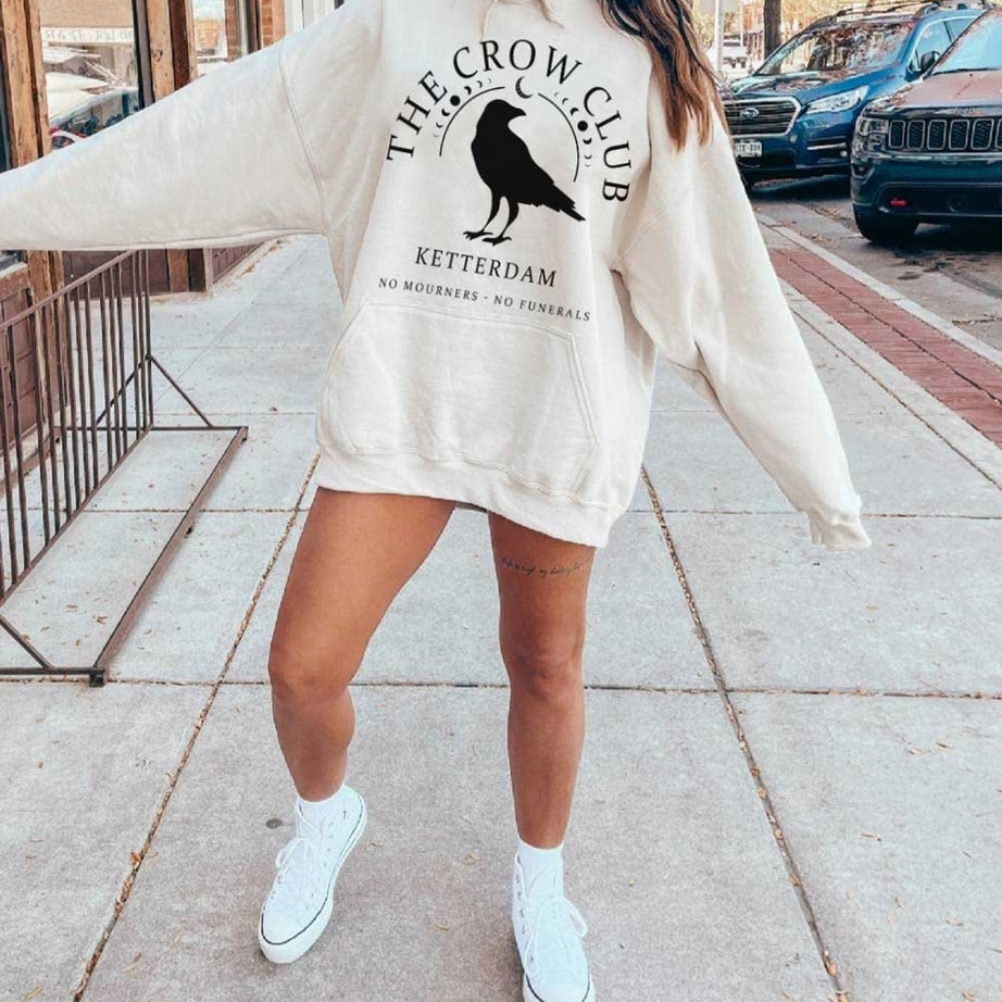 Ketterdam Crow Club Sweatshirt, Six of Crows Shirt, Student Gift, Gift for Student, Educational Tee, Secondary School, Crooked Kingdom