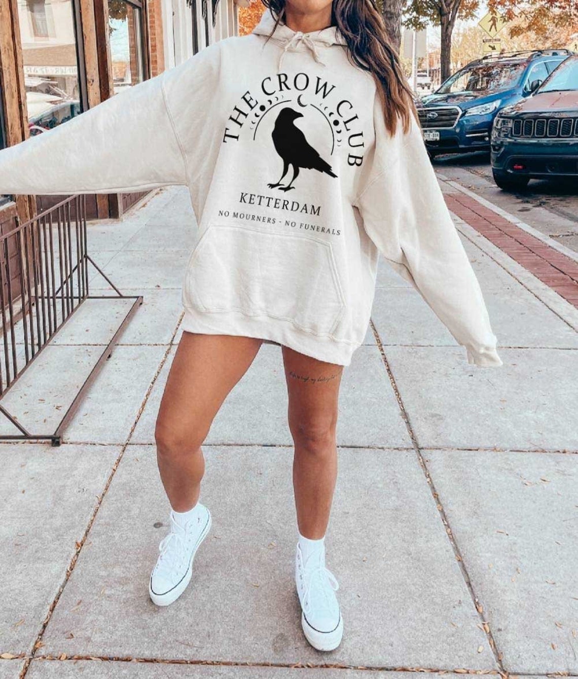 Ketterdam Crow Club Sweatshirt, Six of Crows Shirt, Student Gift, Gift for Student, Educational Tee, Secondary School, Crooked Kingdom