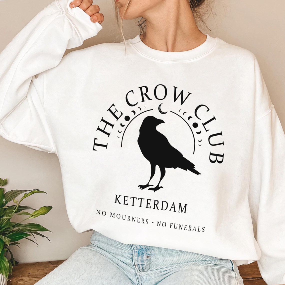 Ketterdam Crow Club Sweatshirt, Six of Crows Shirt, Student Gift, Gift for Student, Educational Tee, Secondary School, Crooked Kingdom