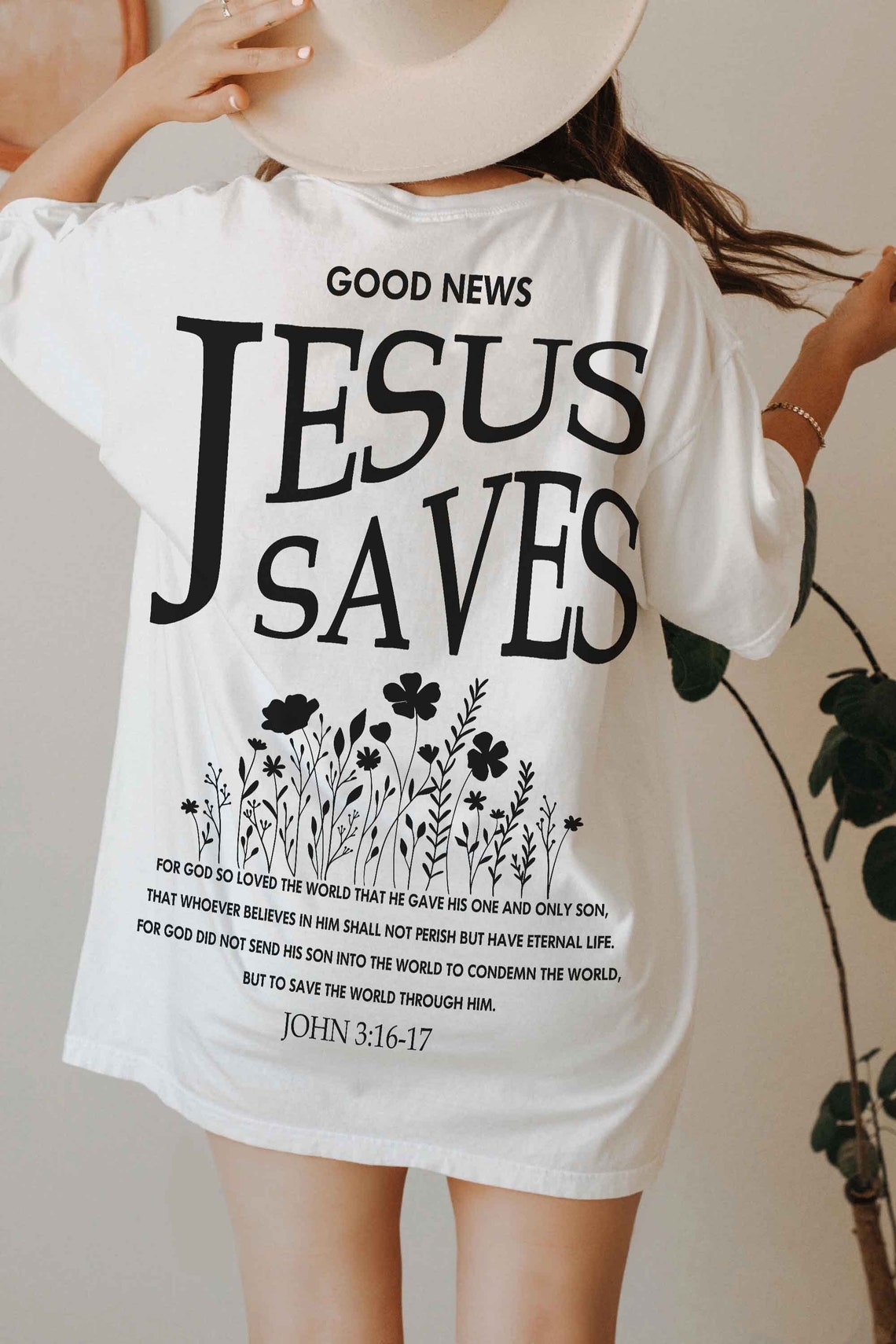 Aesthetic Jesus Hoodie Christian Shirt for Men Christian Apparel Christian Clothing Christian Streetwear Jesus Apparel Bible Verse Shirt
