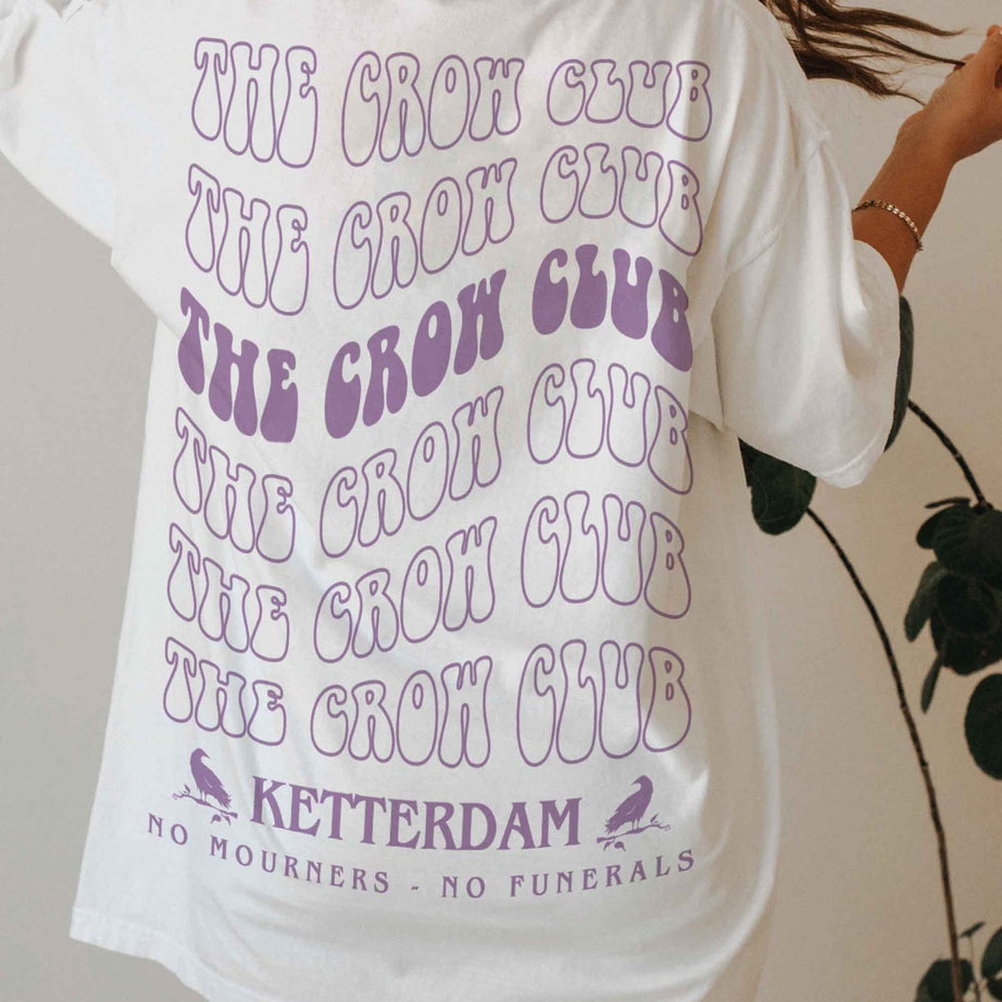 Six of Crows Hoodie, No Mourners Merch, Ketterdam Crow Club, Kaz Brekker Sweater, Inej Sweatshirt, Nina Jesper Matthias, No Funerals Quote