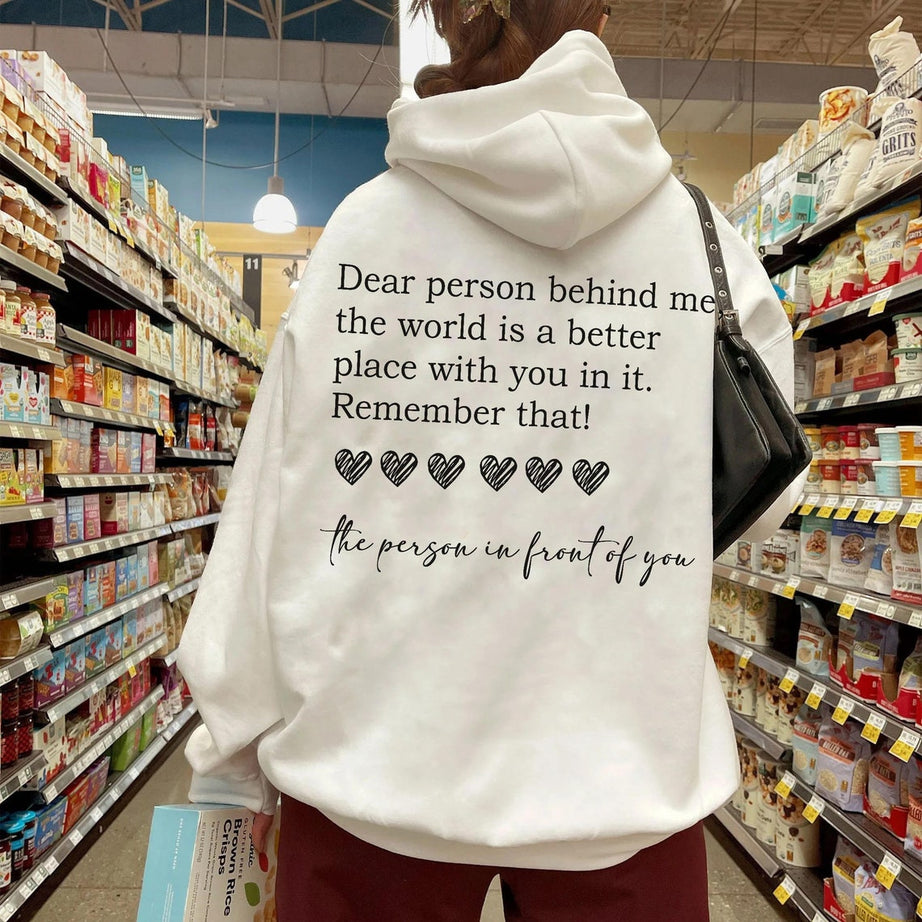Dear Person Behind Me Shirt, You Matter Shirt, You Are Enough Shirt, Mental Health Matters Shirt, Kindness Shirt, Dear Person Sweatshirt