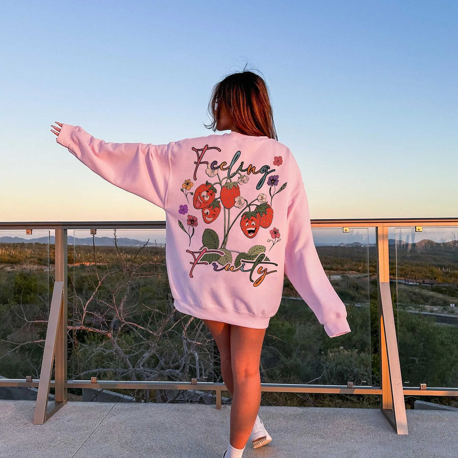 Feeling Fruity Hoodie, LGBQT Shirt, Pride Month T-shirt, LGBT Tee, Rainbow Shirt, Retro Frog Shirt, Gay Pride Trendy Tshirt, Sweatshirt