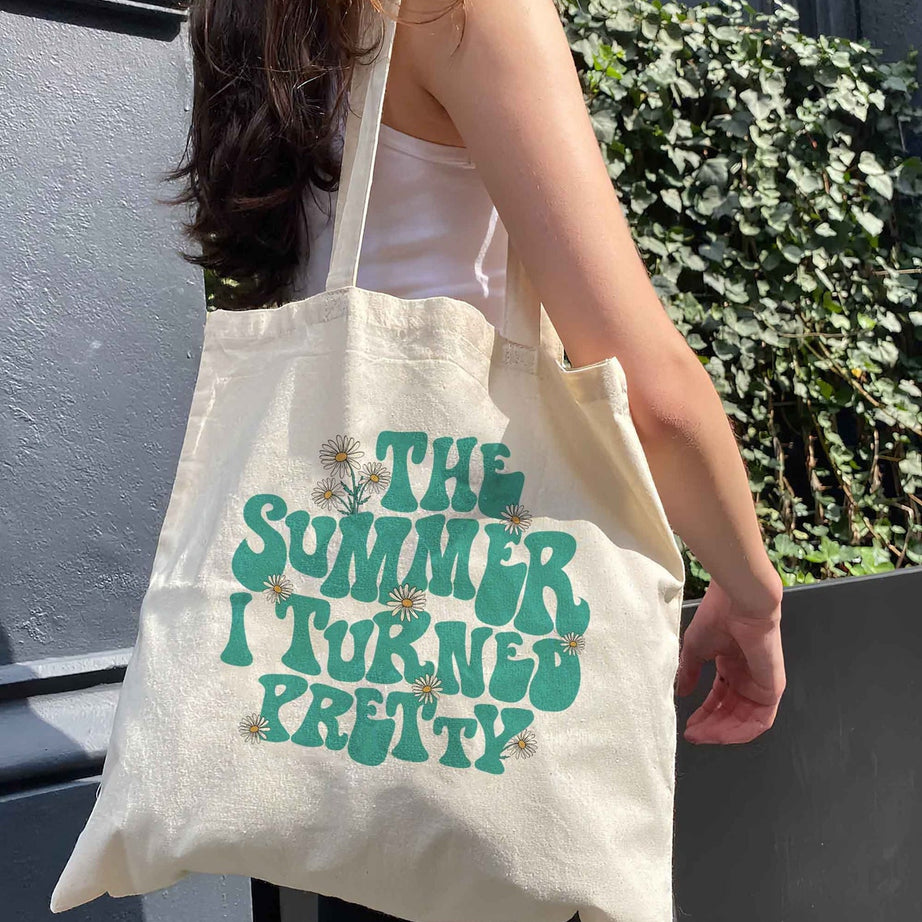 Cousins Beach Sweattote Bag Tote Bag, Summer I Turned Pretty Tote Bag, Summer Tote Bag Trendy, Cousins Beach Tote Bag, Beach Summer Trip
