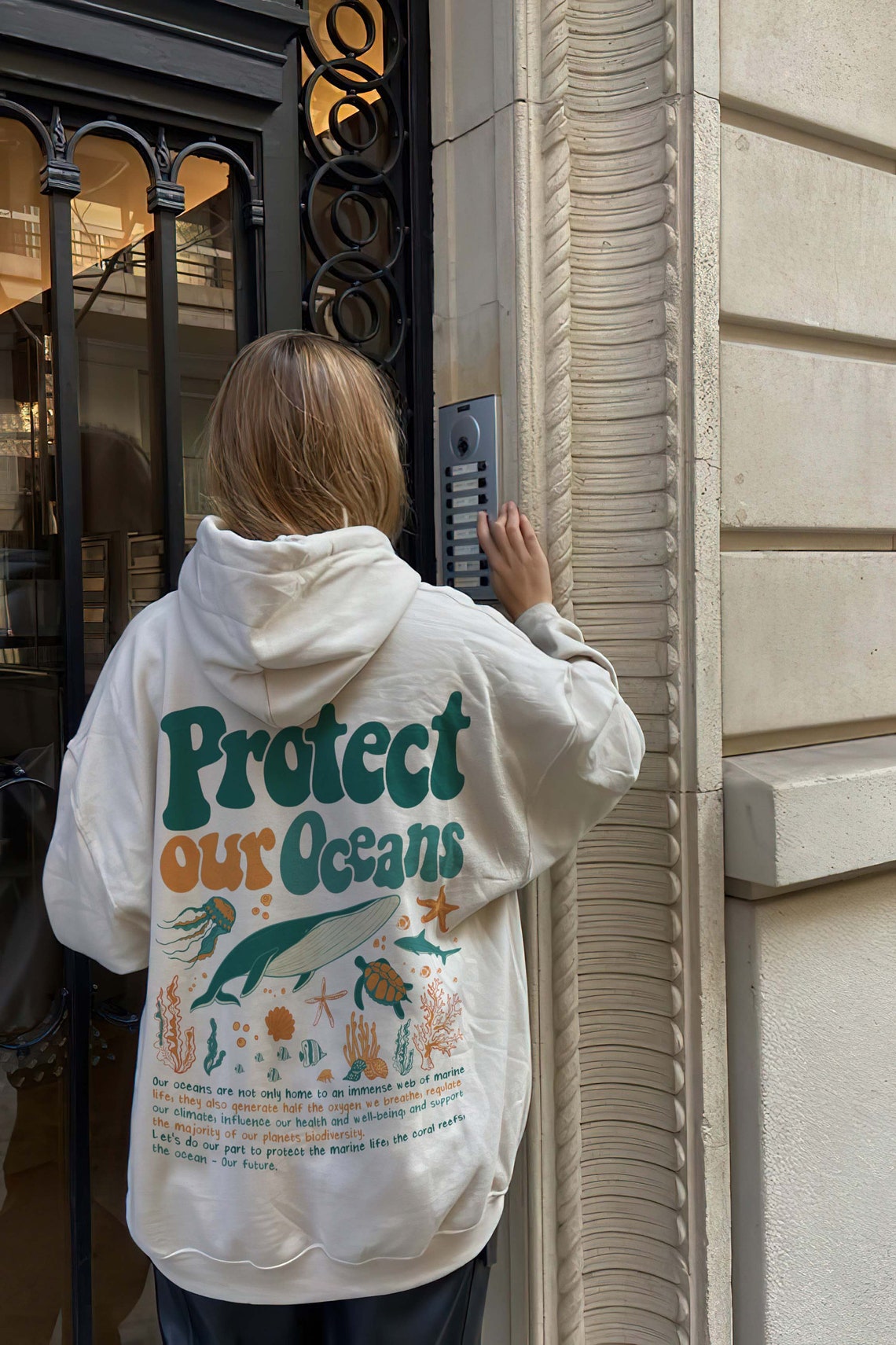 Protect Our Oceans Hoodie, Shark Hoodie, Save the Ocean, Respect the Locals Hoodie, Marine Biologist, Surfing Hoodie, Shark Lover Gift