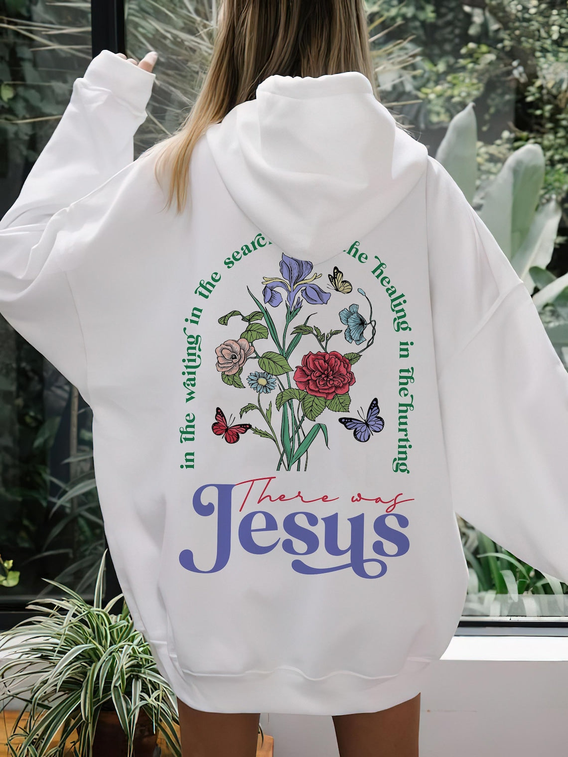 Jesus Hoodie, Aesthetic Christian Sweatshirt, Women's Religious Shirt, Bible Verse Shirt, Christian Gifts for Her, Catholic Gifts