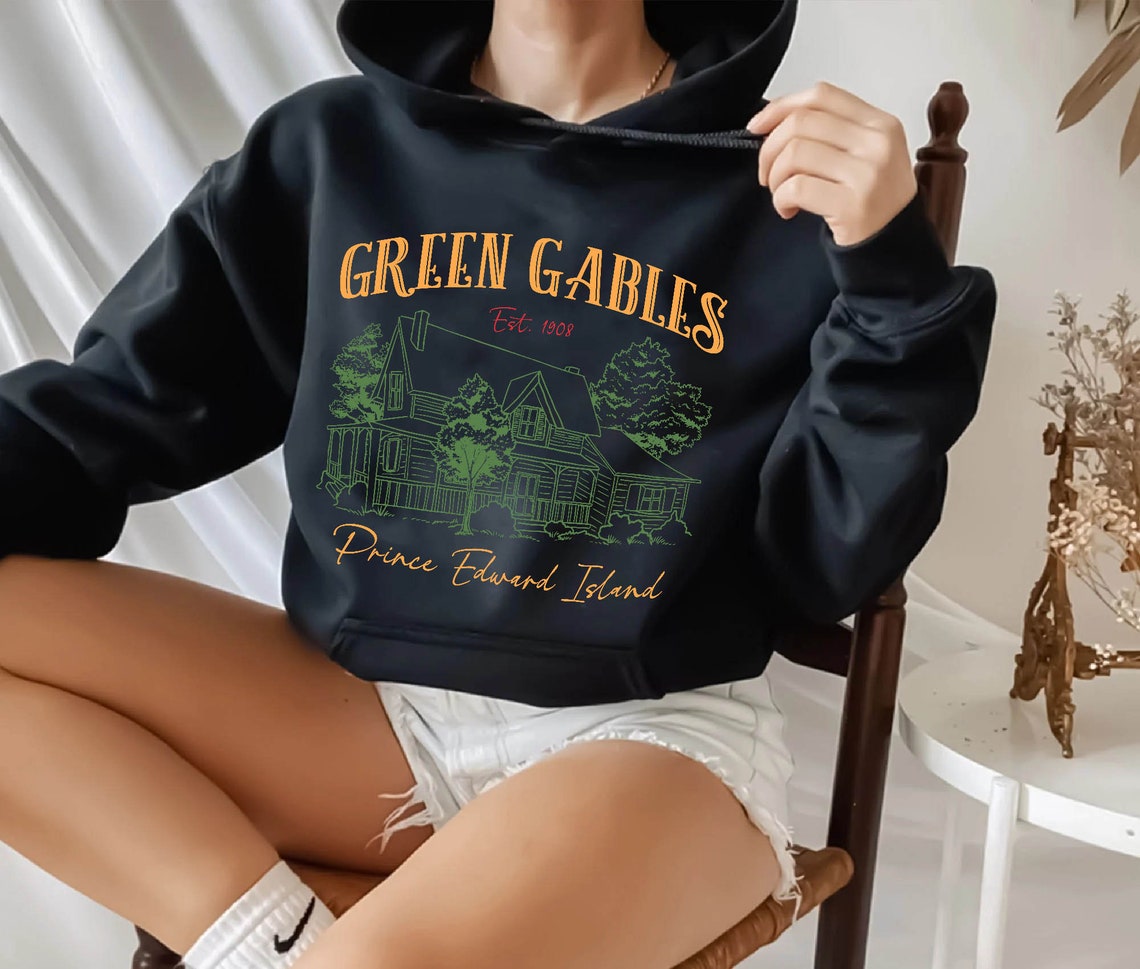 Anne of Green Gables Sweatshirt, Anne With an E, Light Academia, Book Shirt Anne Shirley Prince Edward Island Shirt, Classic Novel Gift
