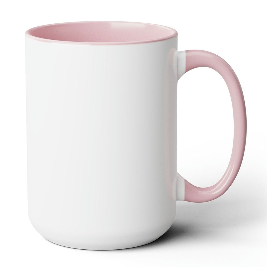 CUSTOM Book Stack Tall Mug 15 Oz