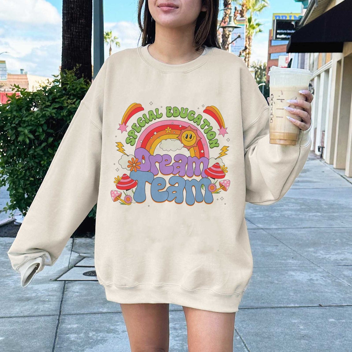 Dream Team Special Education Shirt, Sped Teacher Shirt, Sped Squad Shirt, Special Education Teacher Shirt, Rainbow Dream Team