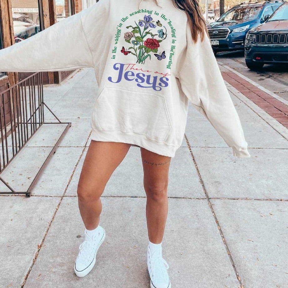 Aesthetic Christian Sweatshirt, Bible Verse Hoodie, Women's Religious Shirt, Jesus Shirt, Christian Apparel, Christian Gifts for Her