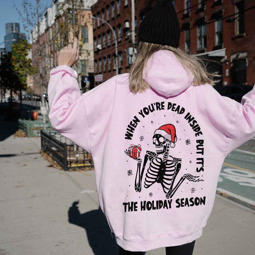 When You're Dead Inside but It's Christmas Shirt, Christmas Skeleton Shirt, Christmas Shirt, Funny Christmas Shirt, Christmas Family Shirt