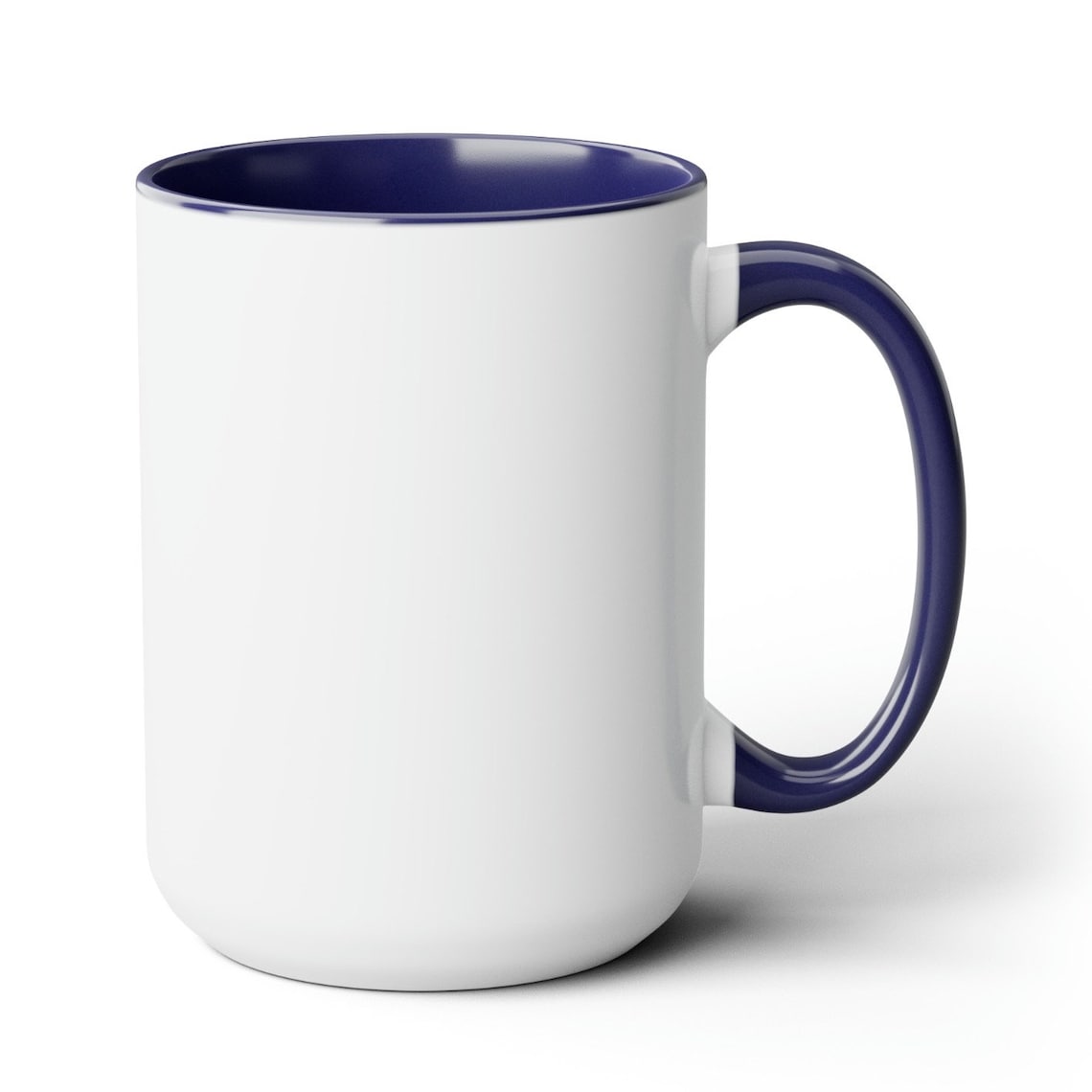 CUSTOM Book Stack Tall Mug 15 Oz