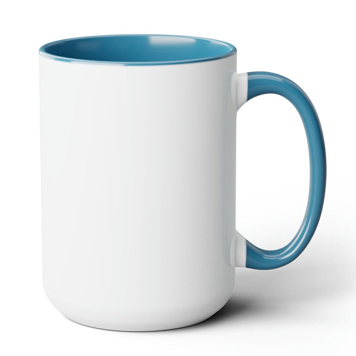 CUSTOM Book Stack Tall Mug 15 Oz