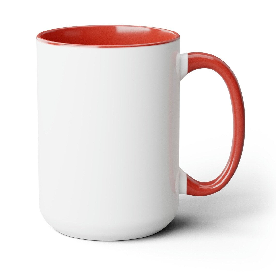 CUSTOM Book Stack Tall Mug 15 Oz