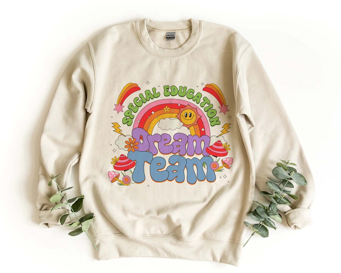 Dream Team Special Education Shirt, Sped Teacher Shirt, Sped Squad Shirt, Special Education Teacher Shirt, Rainbow Dream Team