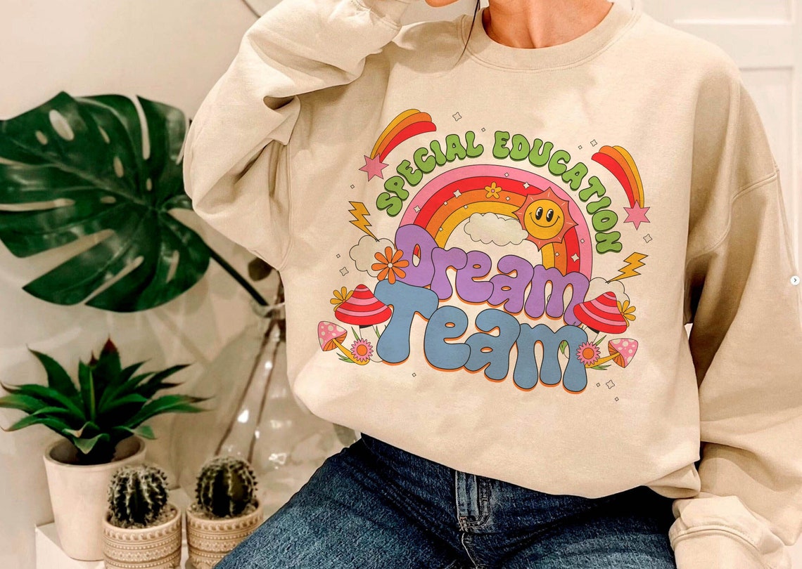 Dream Team Special Education Shirt, Sped Teacher Shirt, Sped Squad Shirt, Special Education Teacher Shirt, Rainbow Dream Team