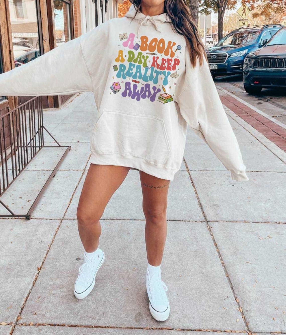 Book Sweatshirt, A Book A Day Keep the Mental Breakdown Away, Book Gift, Book Lover Gift, Reading Book, Bookworm Gift, Book Club, Book Shirt