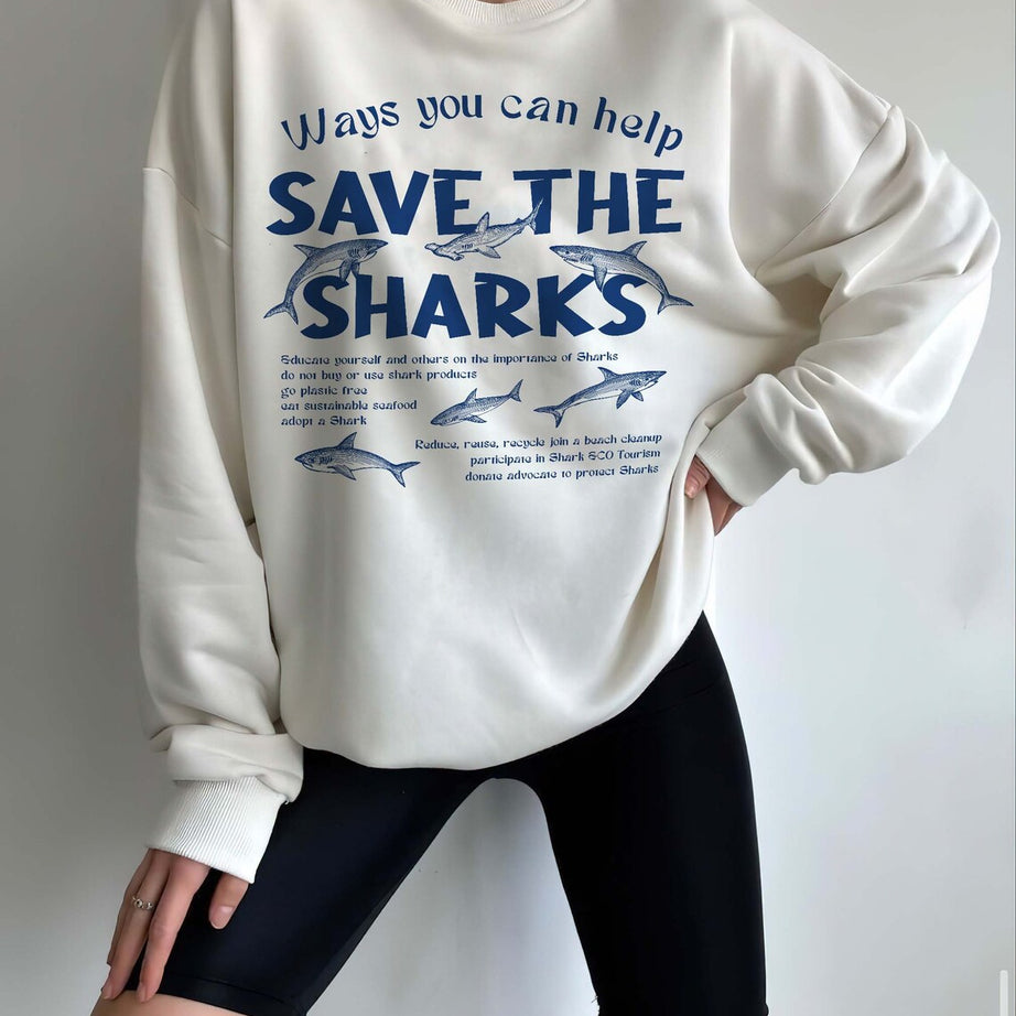 Respect the Locals Shark Shirt, Funny Shark Shirts, Save the Sharks Sweatshirt,shark Hoodie, Shark Sweatshirt, Save the Ocean