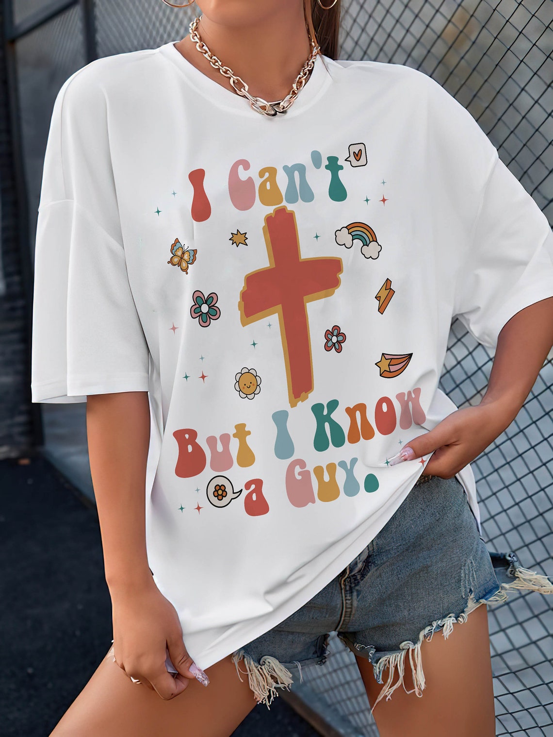 I Can't but I Know a Guy Shirt, Christian Sweatshirt, Fall Shirt, Christian Shirt