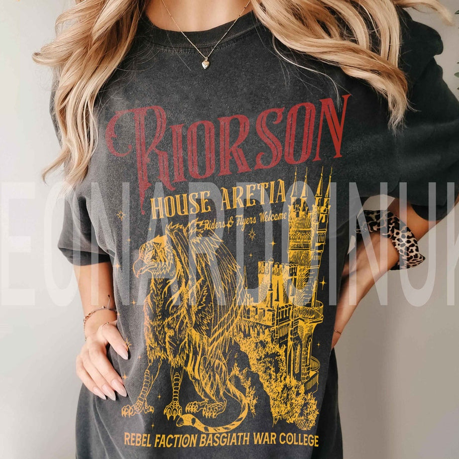 Iron Flame Comfort Color Shirt, Xaden Riorson House Sweater, Violet Sorrengail Basgiath War College Dragon Rider Bookish Gift, Fourth Wing