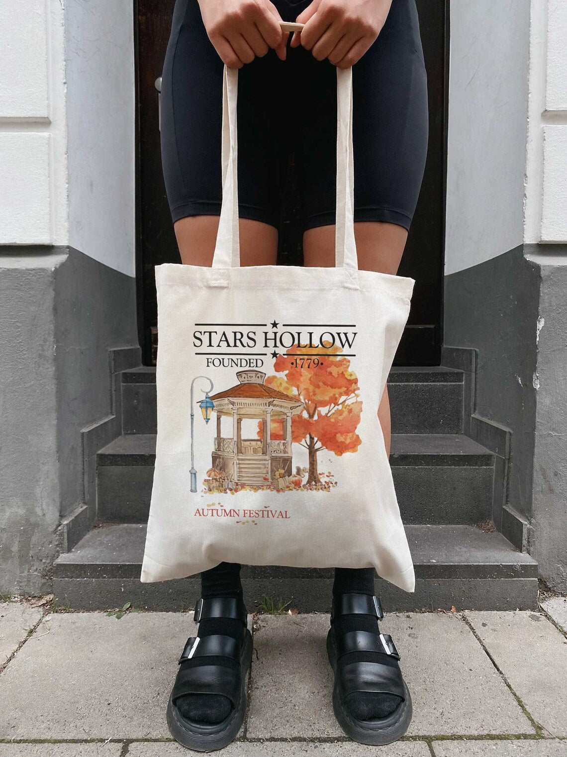Gilmore Girls Tote Bag, Stars Hollow Bag, Gilmore Girls, Gilmore Girl Bag, Book Bag Gilmore Hirls,