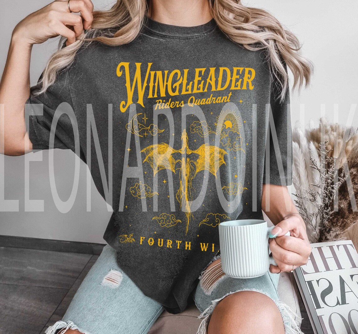 Fourth Wing Comfort Color Shirt, Riders Quadrant Basgiath War College Sweater, Dragon Rider, Violet Sorrengail Bookish Shirt, Rebecca Yoros