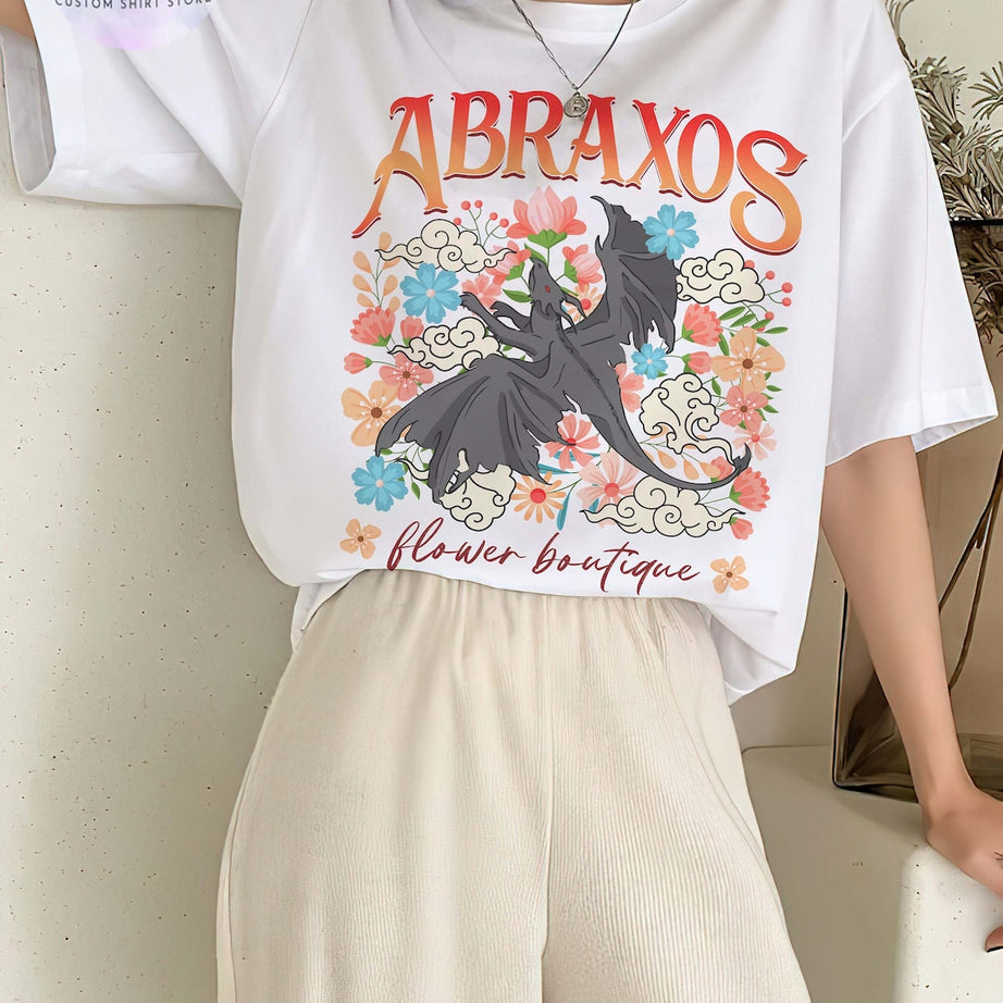 Throne of Glass Shirt, Abraxos Shirt, Official Sarah J Maas Merch, Birthday Bookish Gift for Book Lovers From Best Friends, Reading Tee