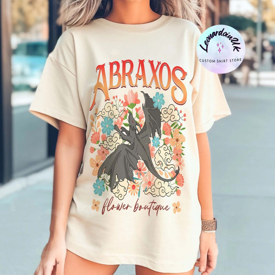 Throne of Glass Shirt, Abraxos Shirt, Official Sarah J Maas Merch, Birthday Bookish Gift for Book Lovers From Best Friends, Reading Tee