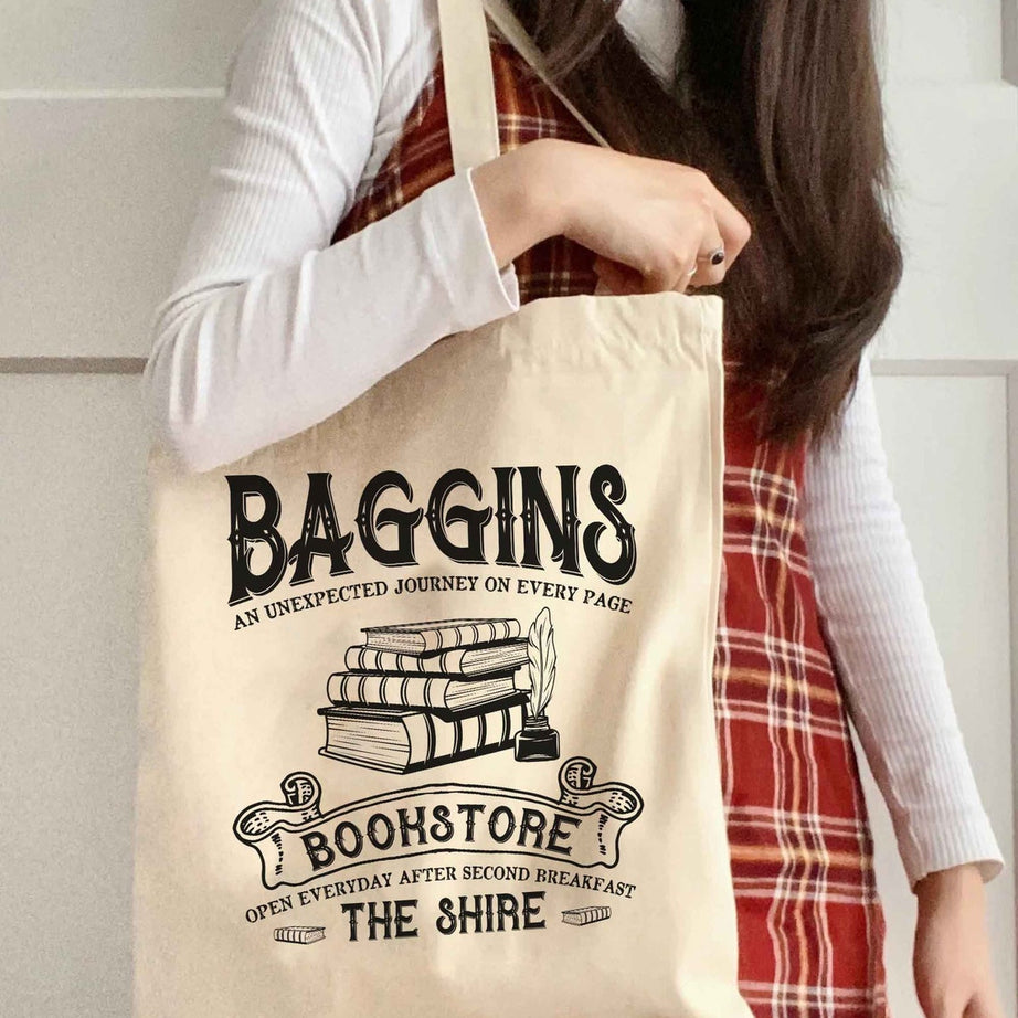 Baggins Bookstore Tote Bag